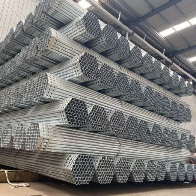 Pre-Galvanized Round Pipe Steel Hollow Srction Gi Tube Steel Pipe