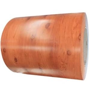 Wooden Printing Color Coated Steel Coil PPGI Pre-Painted Gi Steel Coil