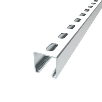 Q235B Carbon Steel Hot DIP Galvanized Slotted Strut Channel Sizes