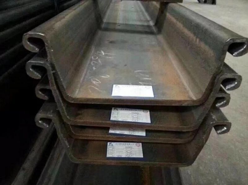 Hot Rolled Steel Sheet Piling Sheet Piles Larssen Sheet Piles for Marine Construction