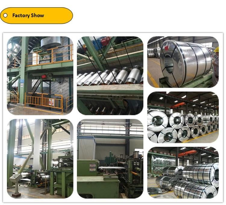 Dx51d Galvanized Steel Coil / Steel Sheets for Corrugated Iron Roof Sheets