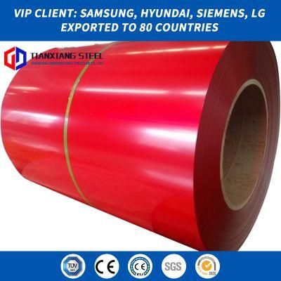 Metal Factory Color Coated Prepainted Galvanized Steel Coil PPGI Coil PPGL Coil