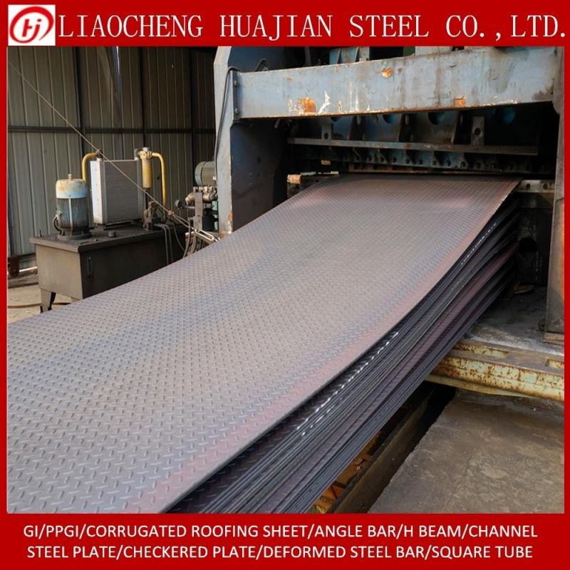 China Supplier Metal Floor Decking Sheet Steel Checkered Plate