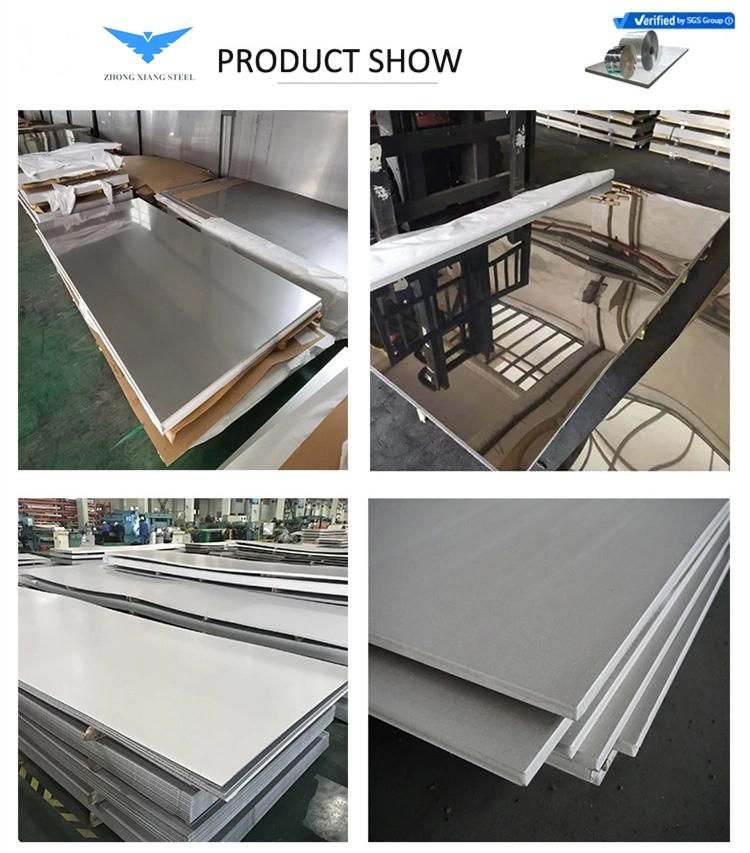 304 Sheet/Coil Ss High Quality Mirror Finish Stainless Steel SS304 Stainless Steel Sheet