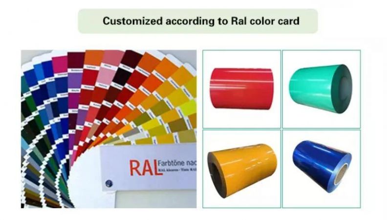 Prime Ral Color New Prepainted Galvanized Steel Coil PPGI / PPGL / Hdgl / Hdgi Cold Rolled Coil