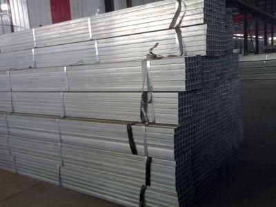En10219 Shs Rhs Square Rectangle Rectangular Black Galvanized Pre-Galvanized Steel Pipe