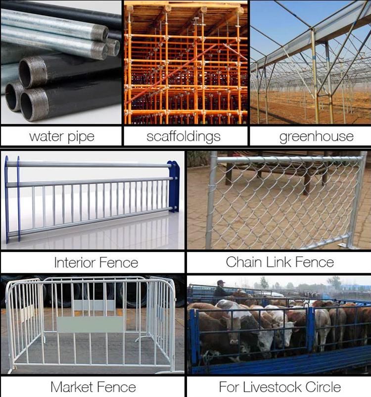 Gi Pipe Pre Galvanized Steel Pipe Galvanized Tube for Construction Cheap Galvanized Iron Tube Price Hot DIP Galvanized Steel