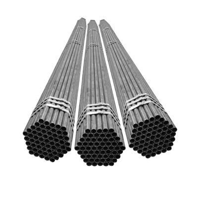 ASTM A53 Black Paint ERW Carbon Steel Pipes