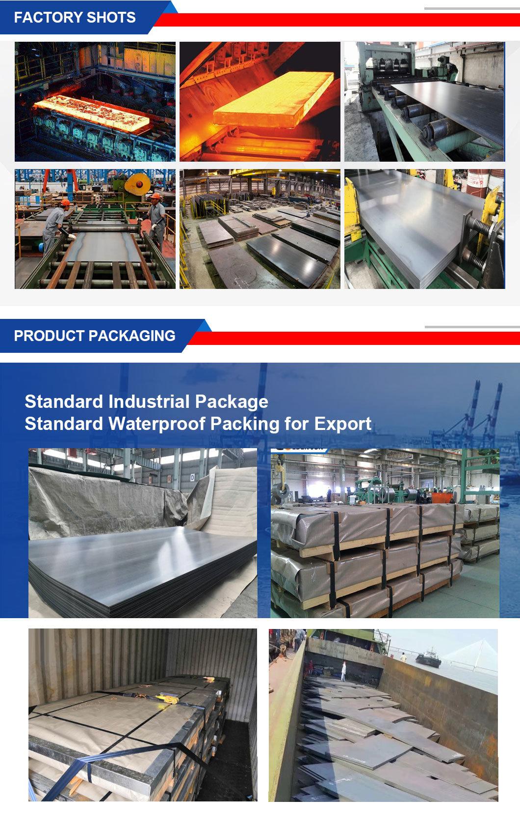 Hot/Cold Rolled ASTM A283 A36 Grc A285 Grade C AISI A240 304 316 321 201 2205 316L Stainless/Galvanized Steel Ms Mild Carbon Plate Sheet Price