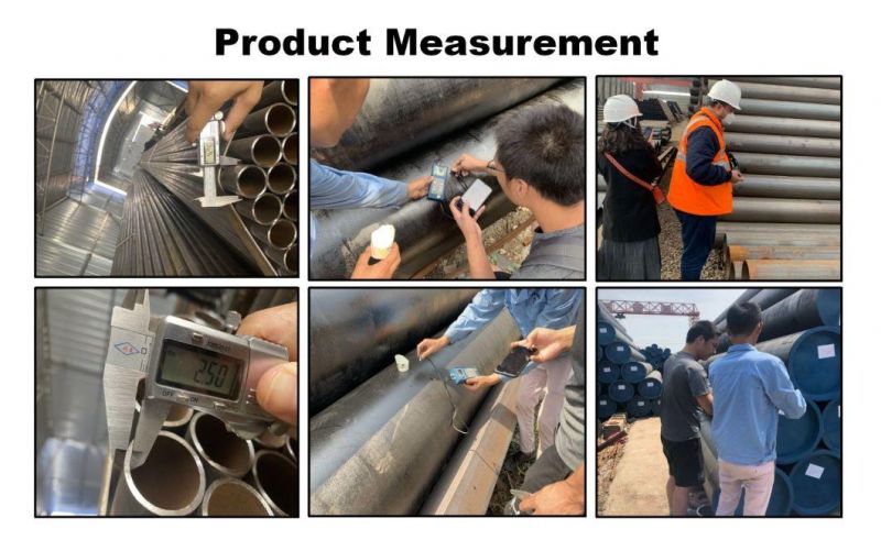 Manufacturer Welded Steel Pipe Iron Black Tube Welded Steel Pipe for Construction