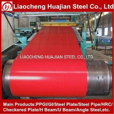 Manufacturer Hot Dipped Color Coated Galvanized PPGI Prepainted Steel Coil