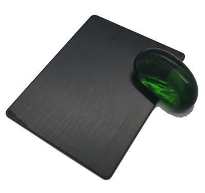 Taiyuda2 Group Hot Selling Black Diamond Color Coating 2b/Ba Vibration Decoration Stainless Steel Sheets for Kitchen