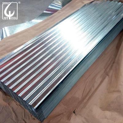 Zinc Coating 180g Galvanized Corrugated Steel Roofing Sheet