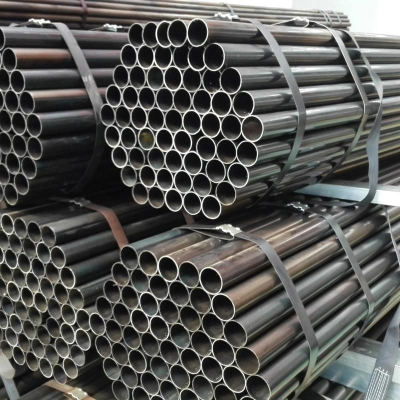 Manufacture Black Welded Steel Hollow Price Carbon Ms Pipe