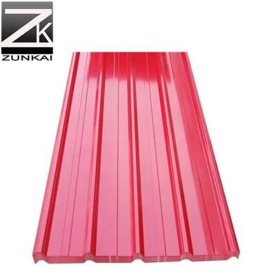 Galvanized Colour Coated Corrugated Steel Roofing Sheet Metal Tin Roofing Prices Low Slope Roofing