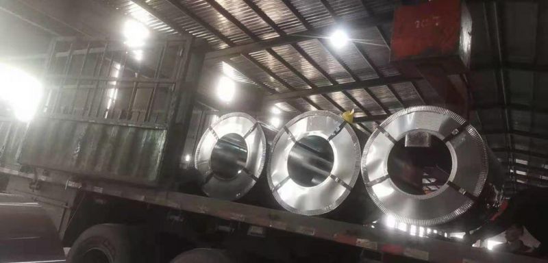 Dx51d 120g Zinc Coated Gi Steel Spangle Galvanized Steel Coil for Roofing Building