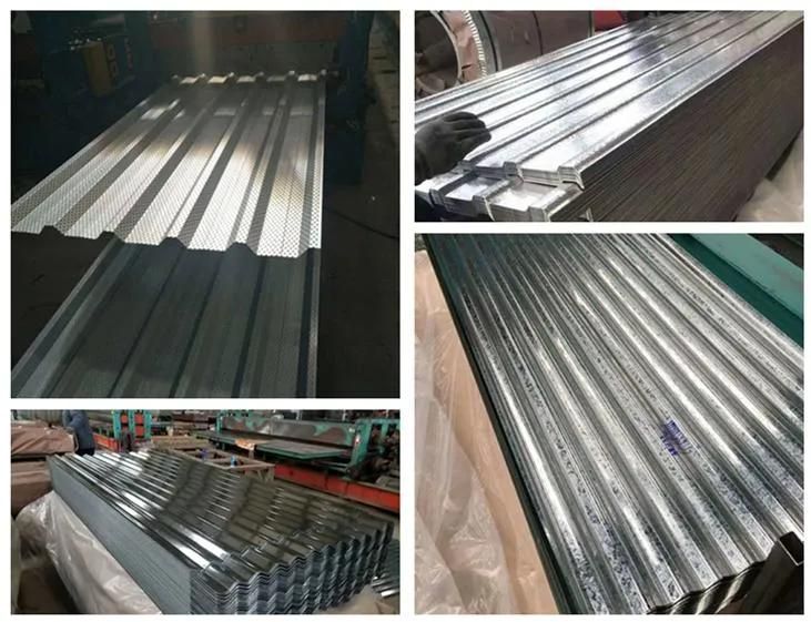 0.5mm Corrugated Galvanized Zinc Roof Sheets Galvanized Corrugate Sheet