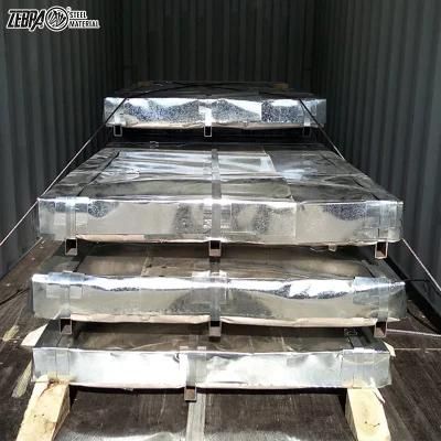 Building Material Hot Dipped Zinc Coated Steel Metal Gi Galvanized Steel Sheet