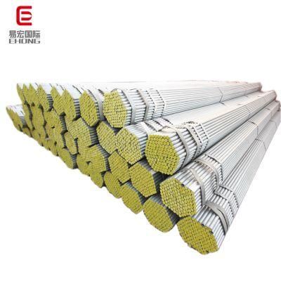 Q195 Q235 Q345 Galvanized Iron Pipe Manufacturer Hot DIP Galvanized Steel Pipe Gi Round Tube