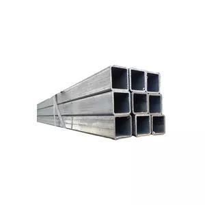Hot Rolled Hollow Section Mild Carbon Ms Iron Tubes Cheap Price ERW Black Seamless Galvanized Square Steel Pipes