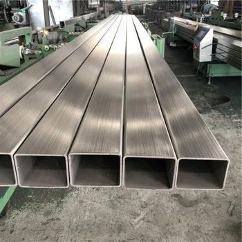 Cold Rolled Polish/Hairline Square Stainless Steel Pipe