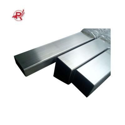 Stainless Steel Square Rectangular Pipe Hollow Tube with Annealed Bright Stainless Steel Rectangular Tubes