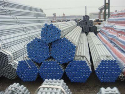 HDG High Zinc Coating Hot Dipped Galvanized Steel Pipe. Round Tubes