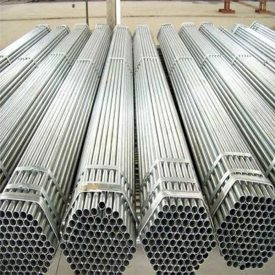 Q195 Material Pre Galvanized Steel Round Structual Pipe