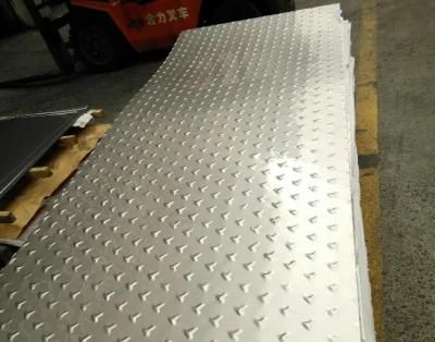 201 Stainless Steel Checkered Plate Plain Bottom