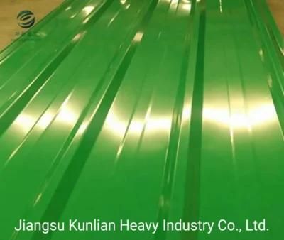 Bwg 34/30/28 SGCC Sgch Dx51d+Z Color Prepainted Corrugated Steel Roofing Sheet for Construction