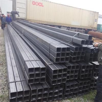 ERW Mild Steel / Hot Rolled Black Welded Square Structural Hollow Section Shape Steel Pipe/Tube