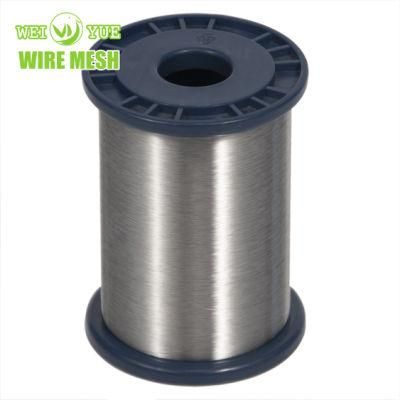 SS316 0.03mm 0.035mm Ultra Fine Stainless Steel Wire/16001061895621/5 AISI304L Stainless Steel Ultra Fine Wire with 10 Gauge / 0