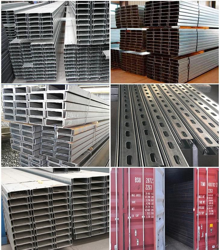 High Strength Galvanized Channel Steel /C Purlin