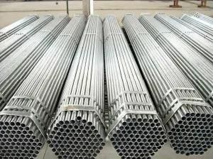 Q235B Hot Dipped Galvanized 400G/M2 Round Steel Pipe for Gas /Water