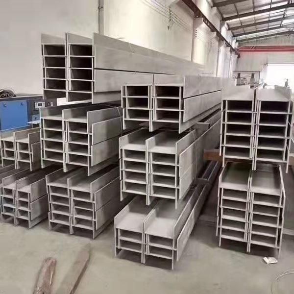 Hot Rolled Stainless Steel H Beam / Steel H Section Grade 201 304 316L