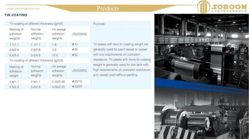 SPCC Mr Stone Finish ETP Electrolytic Steel Sheet Tinplate