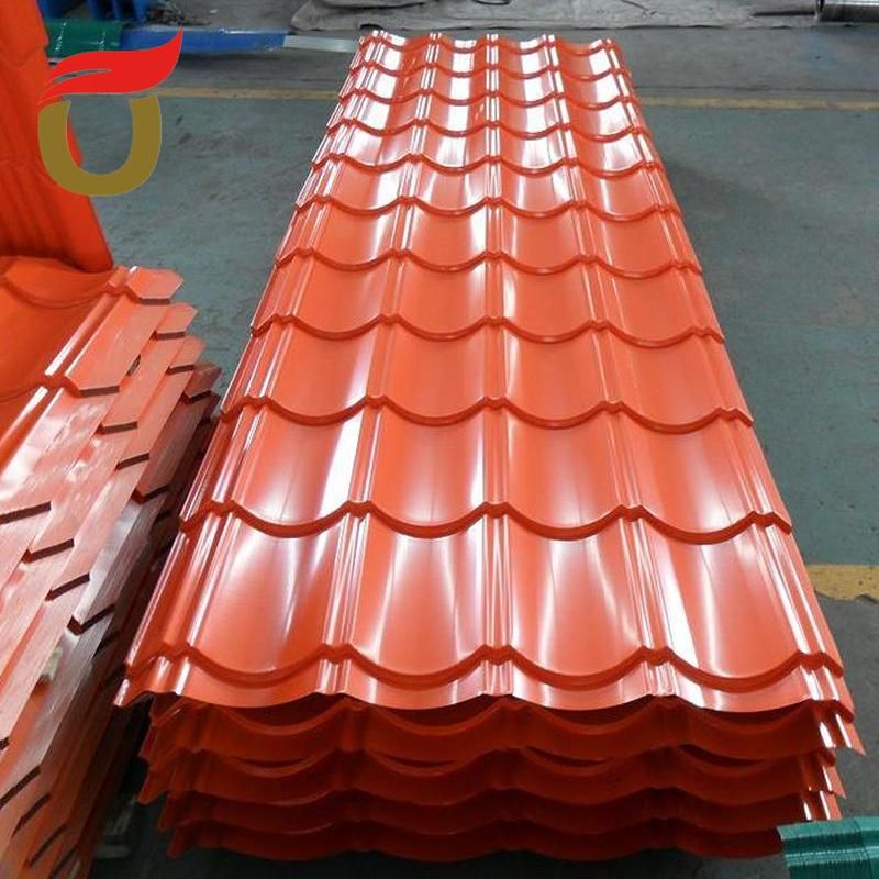 Steel Group Color Coated Steel Corrugated Sheet for Flooring Tile Builing Material