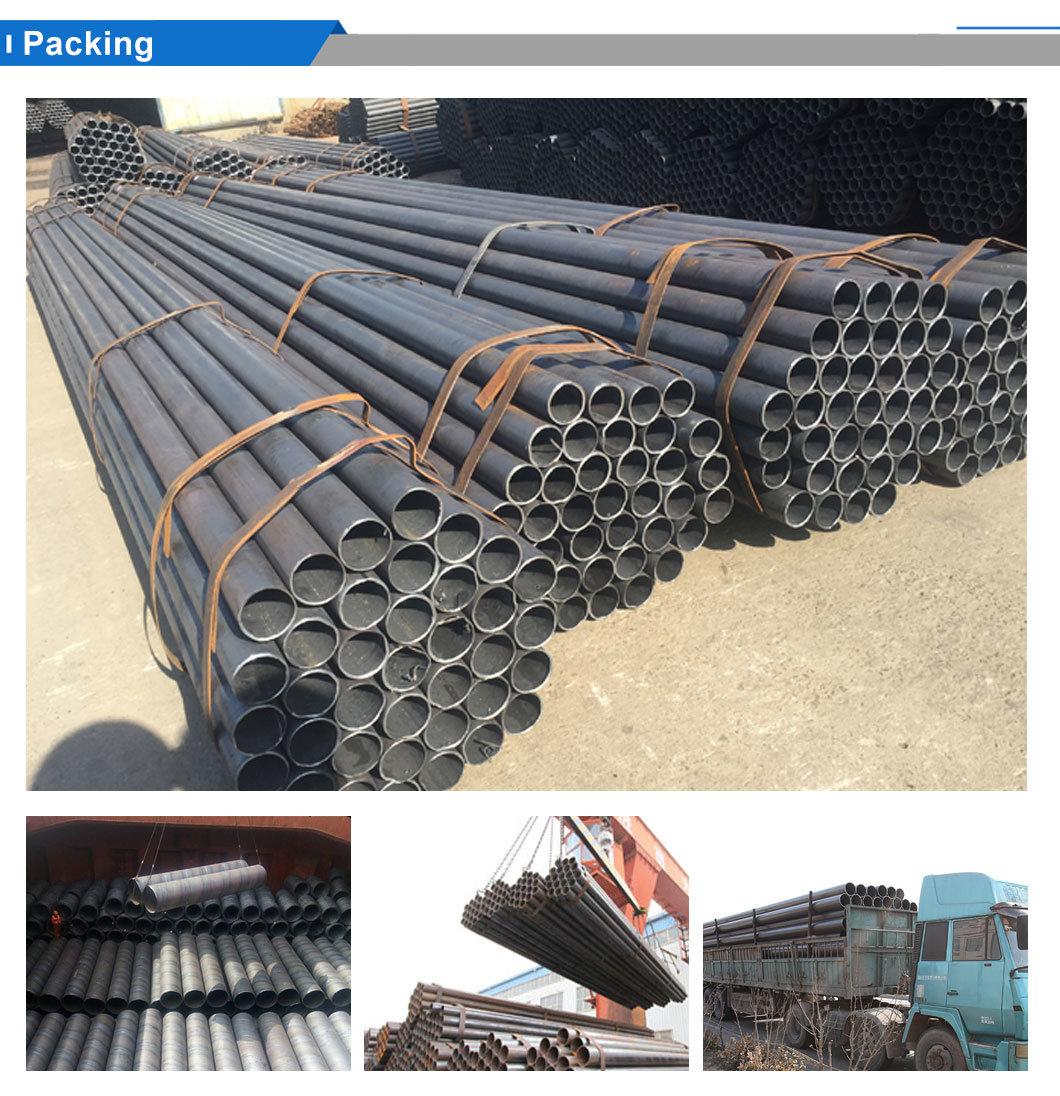 ASTM A53 A500 Q235B Black Carbon ERW Steel Tube