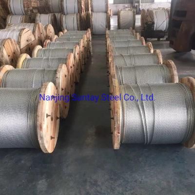 Zinc - Coated Steel Wire Strand 5000FT / Reel as Per ASTM a 475 Class a Ehs