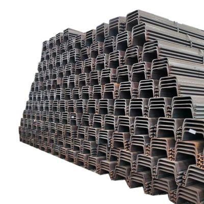 JIS A5528 Sy390 Qualified U Shaped Hot Rolled Steel Sheet Piles/ Sheet Pile