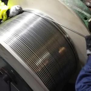 ASTM A789 625 Coiled Pipe Capillary Tube Ba Annealed