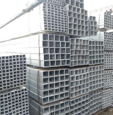 Good Quality Mild Carbon Welded Metal Ms ERW Black Annealed Steel Pipe Hollow Section, Lowest Price Welded Steel Tube