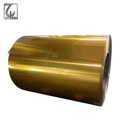 Color Coated Prepainted Galvalume Steel Coil PPGL Steel Coil