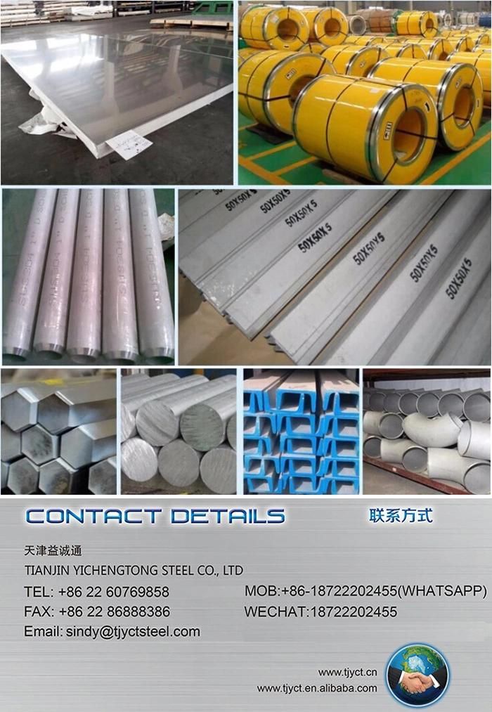 Hot Rolled Stainless Steel Plate 301 Load in Tianjin Port
