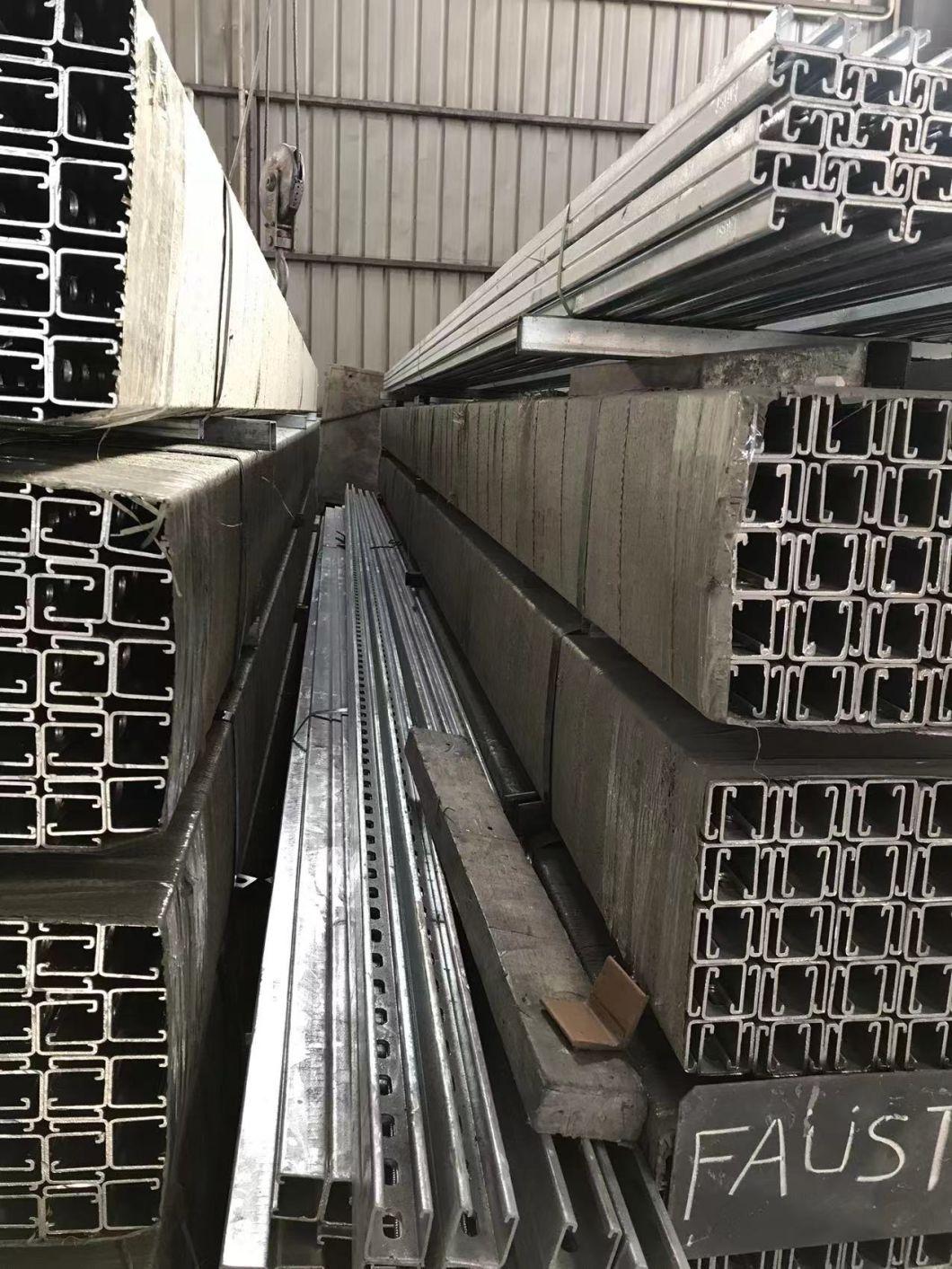 High Quality Structural Galvanized C Channel Steel C Purlin Prices for Sale