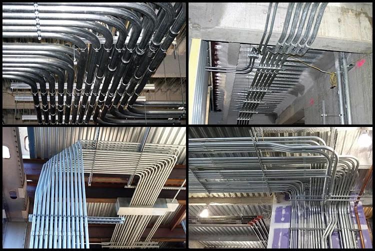 UL797 1/2" Pre Galvanized Electrical Steel EMT Conduit Pipe
