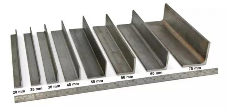 Hot Rolling Treatment Grade Low Carbon Material Angle Steel