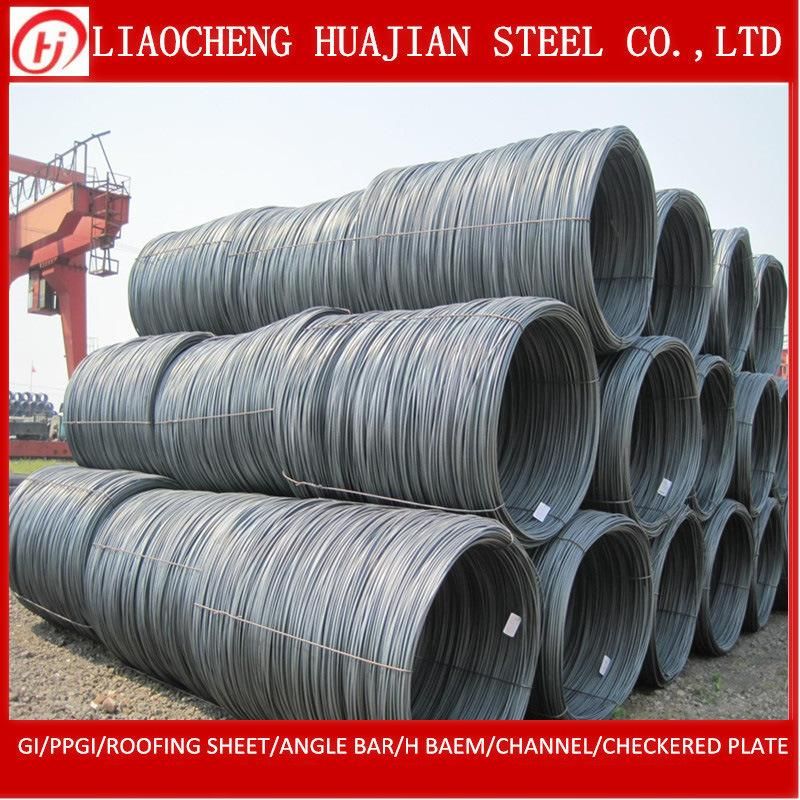 Iron Rod Bar Material Steel Rebar in Coil