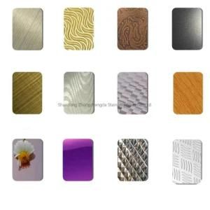 0.8 mm 1mm 2mm 5mm Thickness 201 304 316 Cold Rolled Stainless Steel Sheet with Polished Surface