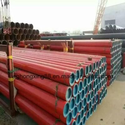 Black or Red Paint Coating Seamless Steel Pipe / Tube